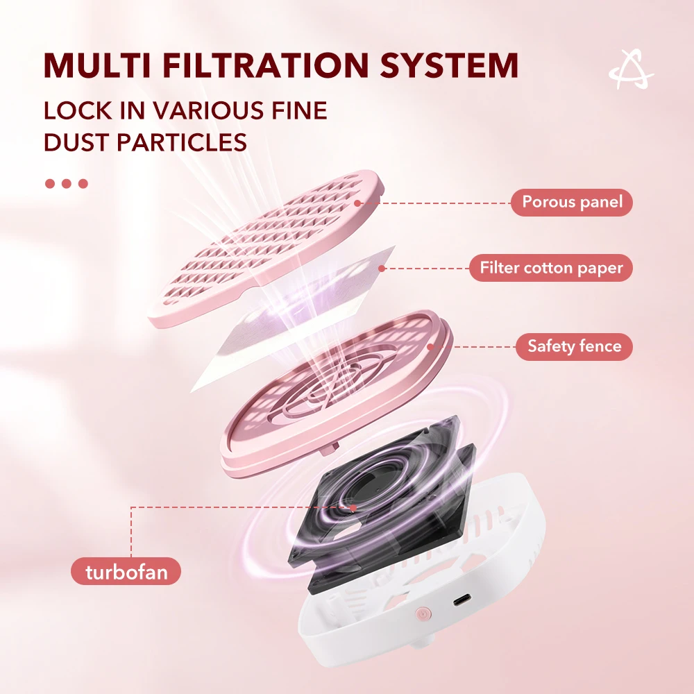 Mini Nail Dust Collector Extra - Vacuum Chamber Small ulasan dan harga