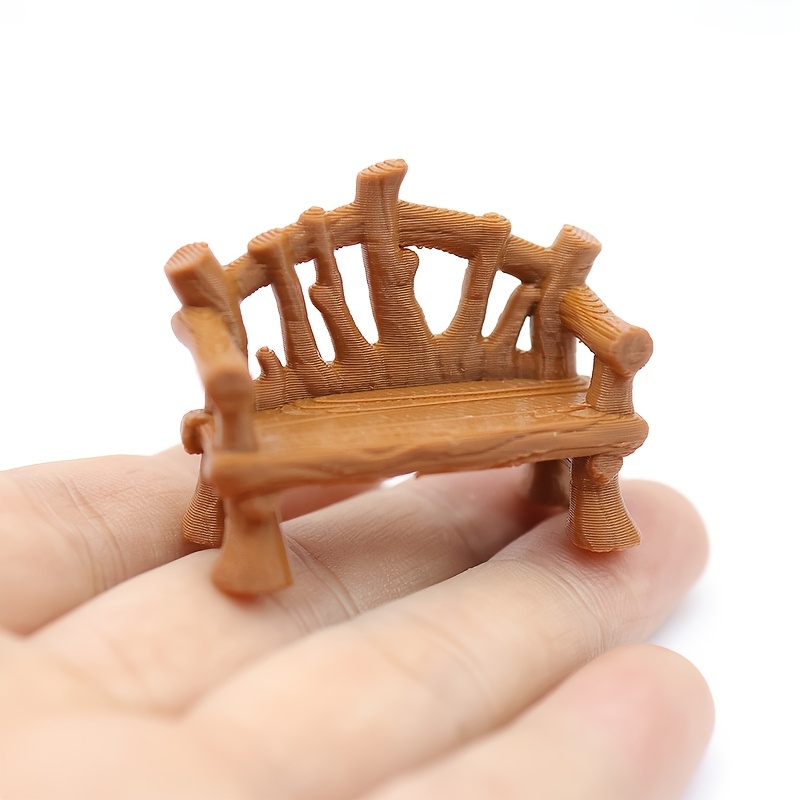 2pcs Miniature Stump Table And - Crafting Resin ulasan dan harga