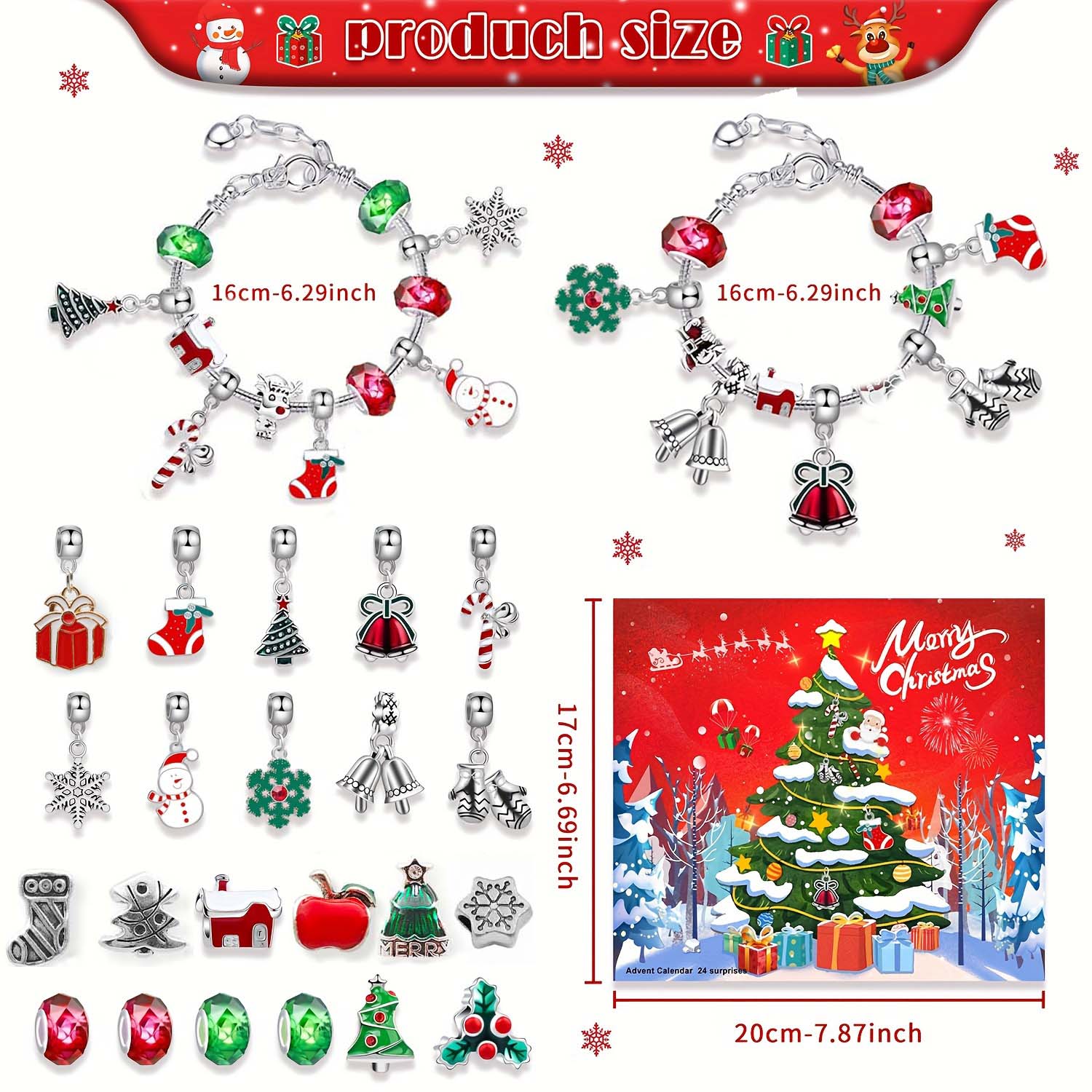 Creative Christmas 24-Day Coun - Resin Crafts Diy ulasan dan harga