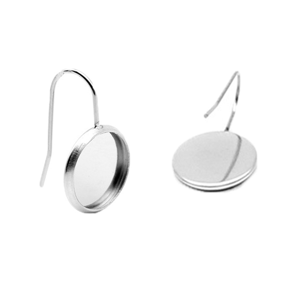 Stainless Steel Earring Blanks - Resin Crafts Diy ulasan dan harga