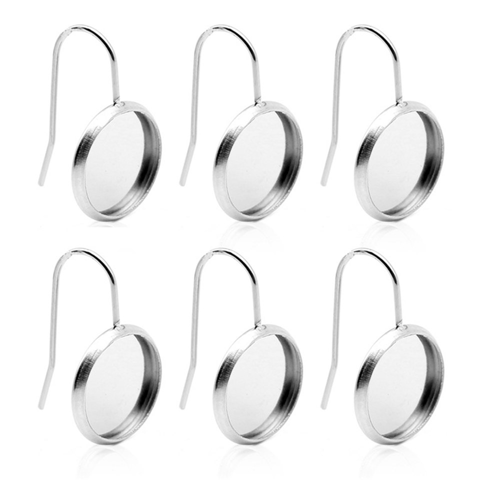 Stainless Steel Earring Blanks - Resin Crafts Diy ulasan dan harga