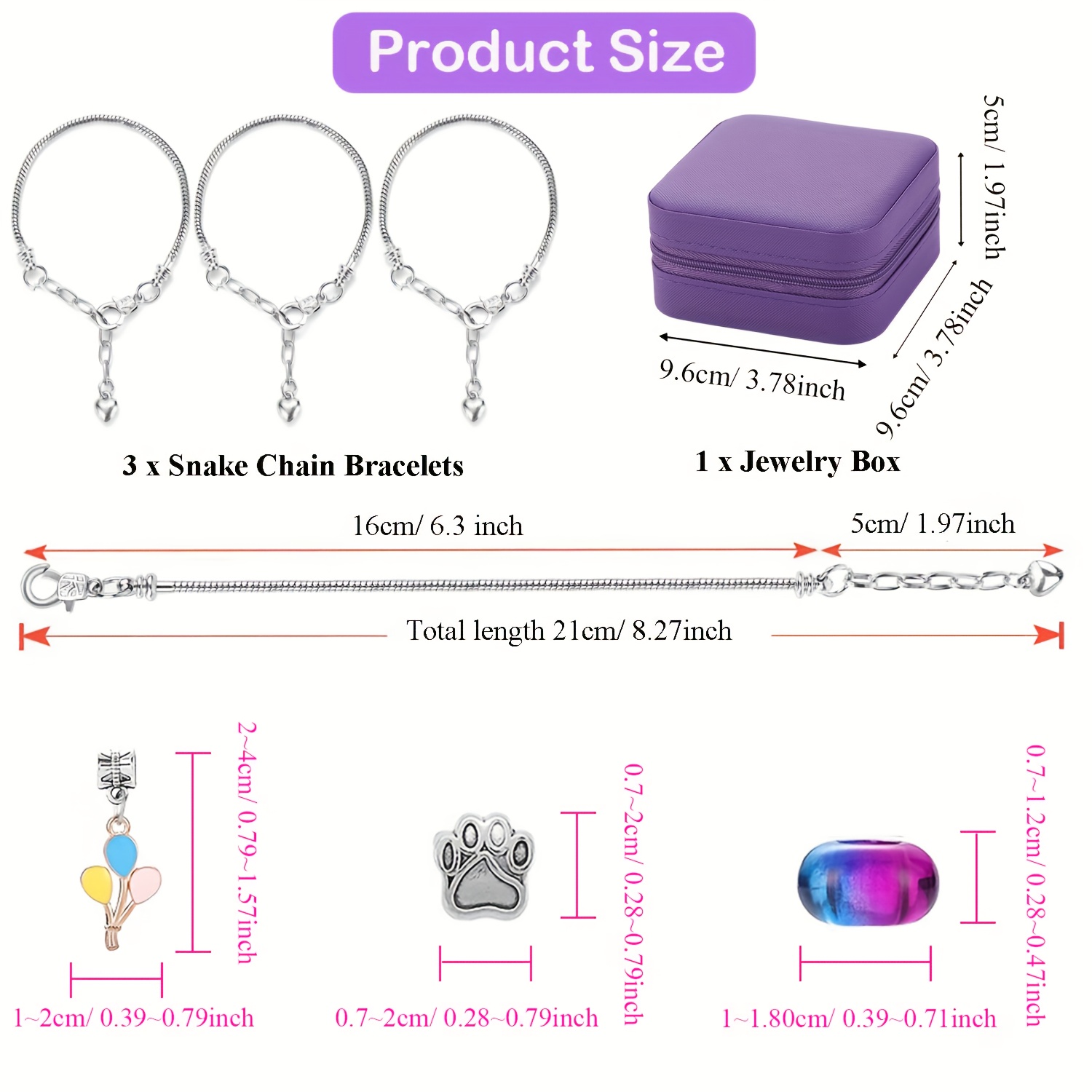 68Pcs Beading Kit with a Viole - Resin Crafts Diy ulasan dan harga