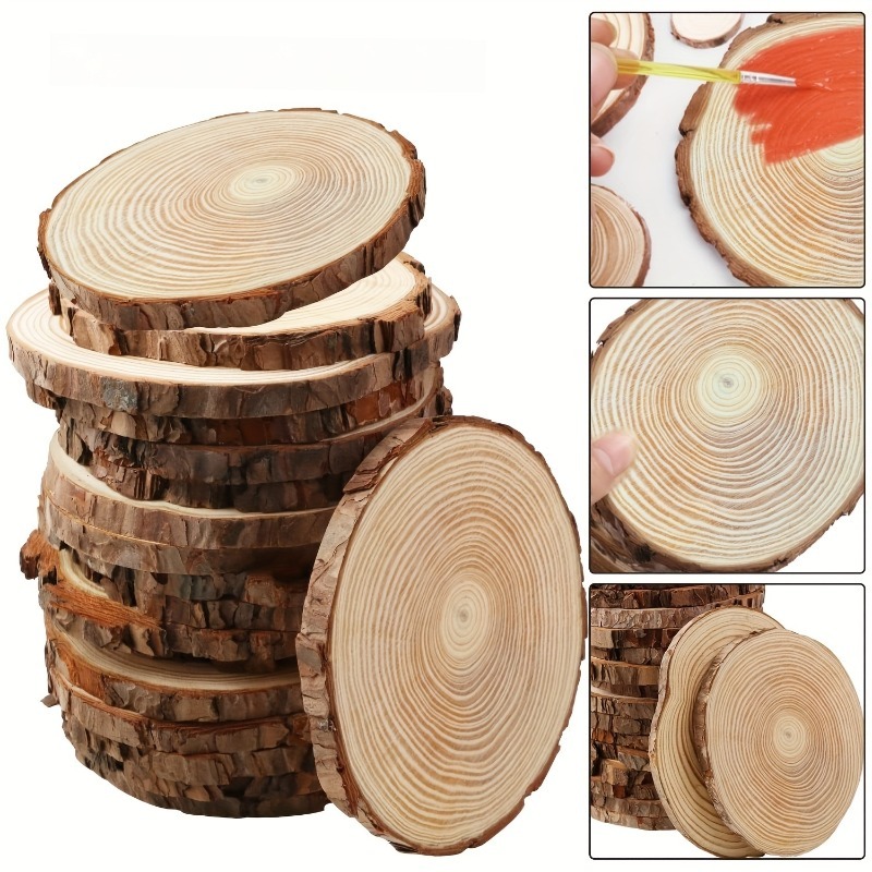 10/15/20pcs 11.94-13.97cm Unfi - Wood Ring Blank ulasan dan harga